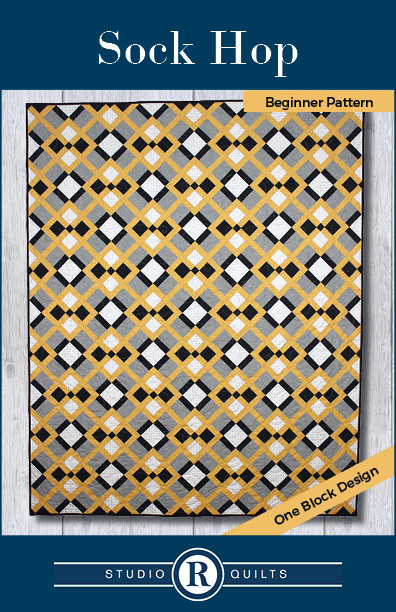 SRQ Sock Hop Quilt Pattern Cover Front