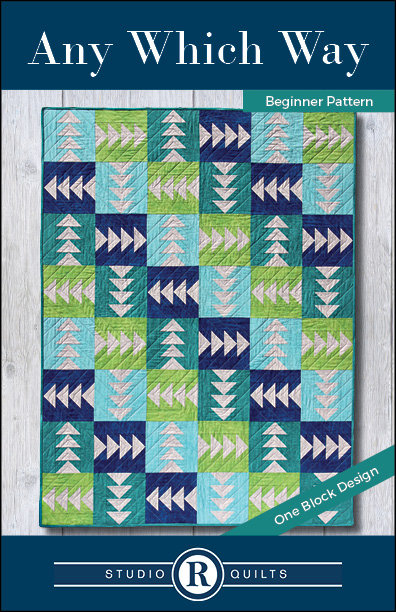SRQ Any Which Way Quilt Pattern Cover Front