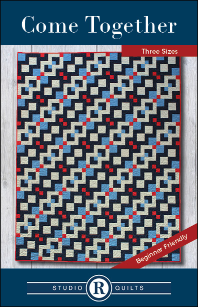 SRQ Come Together Quilt Pattern Cover Front