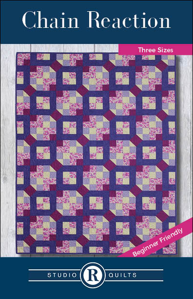 Chain Reaction Quilt Pattern Front Cover