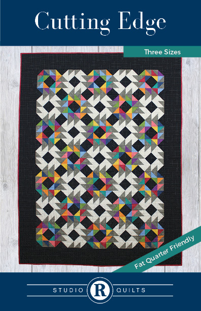 SRQ Cutting Edge Quilt Pattern Front Cover